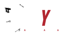 Logo grayma blanco y rojo